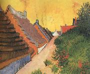 Vincent Van Gogh Street in Saintes-Maries (nn04) painting